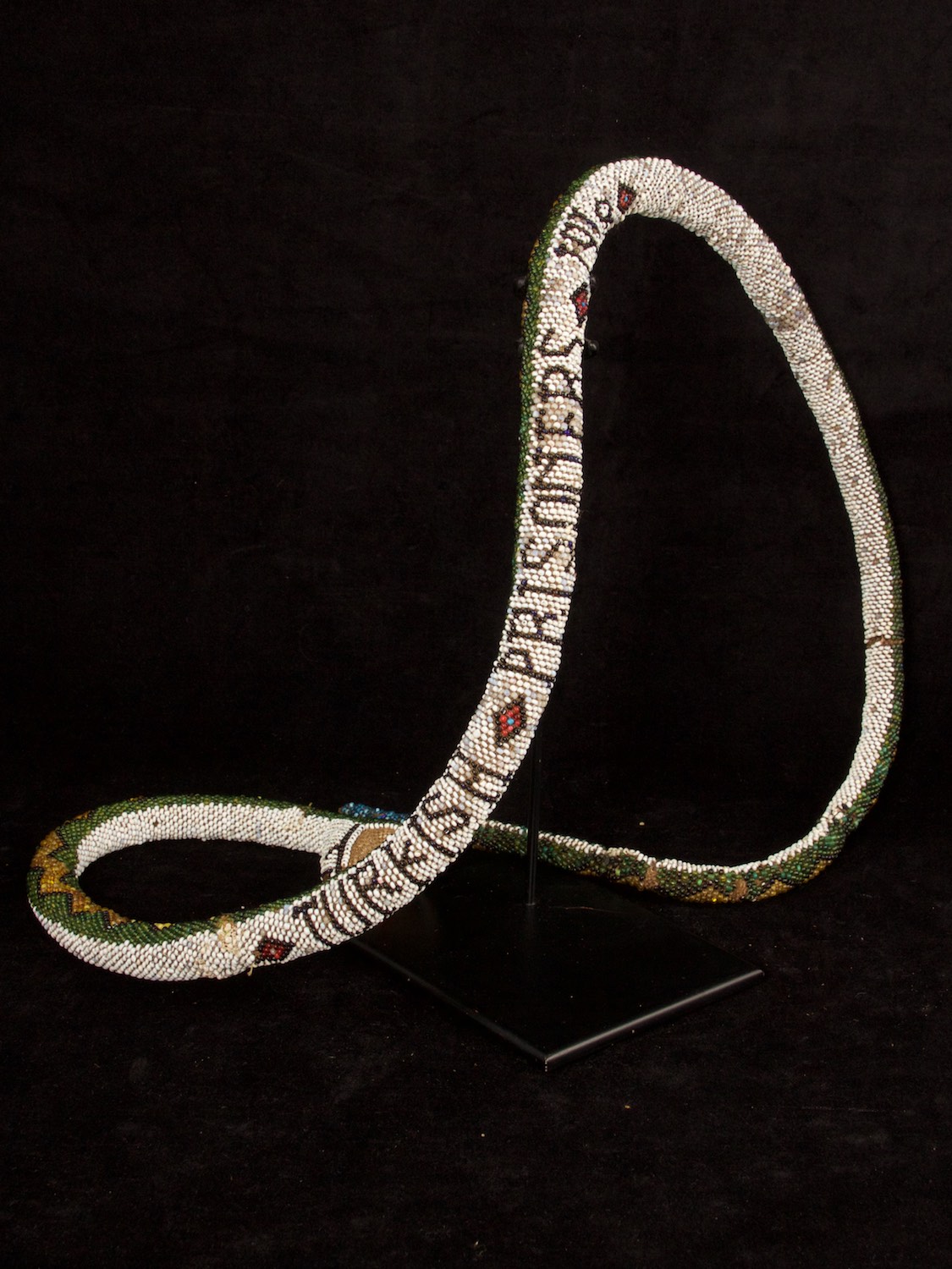 prisoner-of-war Turkish beadwork snake